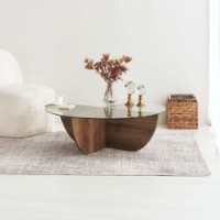 Журнальный столик Hanah Home Lily Walnut фото №2 — интернет-магазин Desire.md