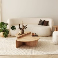 Măsuţă cafea Hanah Home Podium Sapphire Oak