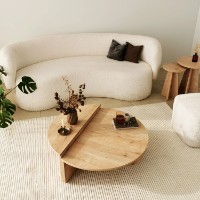 Măsuţă cafea Hanah Home Podium Sapphire Oak imaginea #3 — magazin online Desire.md