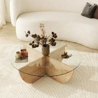 Măsuţă cafea Hanah Home Lily Sapphire Oak imaginea #4 — magazin online Desire.md