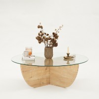Măsuţă cafea Hanah Home Lily Sapphire Oak imaginea #8 — magazin online Desire.md