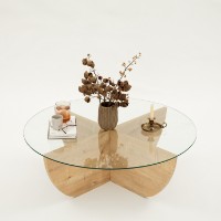 Măsuţă cafea Hanah Home Lily Sapphire Oak imaginea #9 — magazin online Desire.md