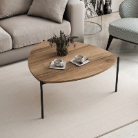 Măsuţă cafea Hanah Home Lenny Walnut