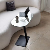 Măsuţă cafea Hanah Home Ovale Lungo Black