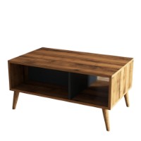 Măsuţă cafea Hanah Home Exxen 2070 Walnut Anthracite imaginea #5 — magazin online Desire.md