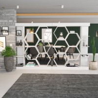 Etajeră Hanah Home Sueno White imaginea #3 — magazin online Desire.md