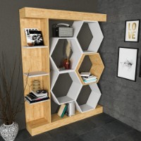 Etajeră Hanah Home Sueno White Oak imaginea #5 — magazin online Desire.md