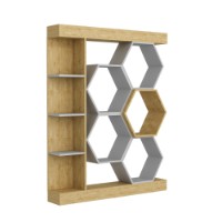 Etajeră Hanah Home Sueno White Oak imaginea #7 — magazin online Desire.md