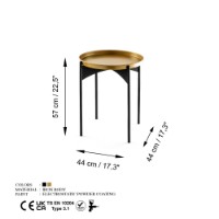 Măsuţă cafea Hanah Home Shb-002 imaginea #6 — magazin online Desire.md