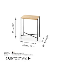 Журнальный столик Hanah Home Shb-003 фото №6 — интернет-магазин Desire.md