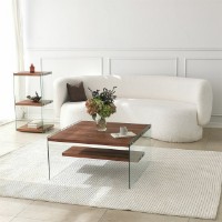 Măsuţă cafea Hanah Home Aqua Chestnut
