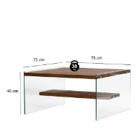 Măsuţă cafea Hanah Home Aqua Chestnut imaginea #8 — magazin online Desire.md