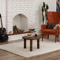 Măsuţă cafea Hanah Home Ida 60 Walnut imaginea #3 — magazin online Desire.md