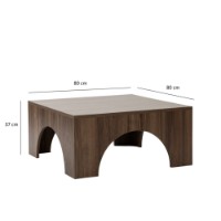 Măsuţă cafea Hanah Home Collesium Walnut imaginea #6 — magazin online Desire.md