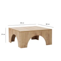 Măsuţă cafea Hanah Home Collesium Sapphire Oak imaginea #6 — magazin online Desire.md