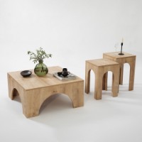 Măsuţă cafea Hanah Home Collesium Sapphire Oak imaginea #8 — magazin online Desire.md