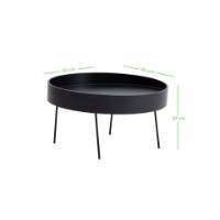 Журнальный столик Hanah Home Ilo Anthracite фото №10 — интернет-магазин Desire.md