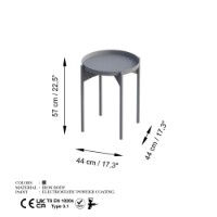Măsuţă cafea Hanah Home Shb-002-D imaginea #6 — magazin online Desire.md