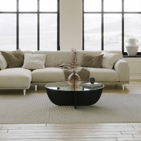 Măsuţă cafea Hanah Home Lily Black