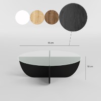 Журнальный столик Hanah Home Lily Black фото №4 — интернет-магазин Desire.md