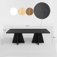 Măsuţă cafea Hanah Home Mushroom Black imaginea #5 — magazin online Desire.md