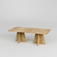 Măsuţă cafea Hanah Home Mushroom 2 Sapphire Oak imaginea #5 — magazin online Desire.md