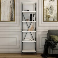Стеллаж Hanah Home Suadiye White фото №2 — интернет-магазин Desire.md