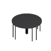 Set măsuţe cafea Hanah Home Emma Anthracite imaginea #5 — magazin online Desire.md
