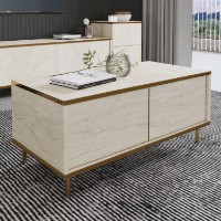 Журнальный столик Hanah Home Imaj Travertine фото №2 — интернет-магазин Desire.md