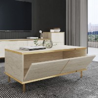 Журнальный столик Hanah Home Imaj Travertine фото №3 — интернет-магазин Desire.md