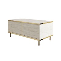 Журнальный столик Hanah Home Imaj Travertine фото №5 — интернет-магазин Desire.md