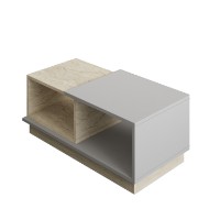 Măsuţă cafea Hanah Home Consept Travertine Grey imaginea #4 — magazin online Desire.md