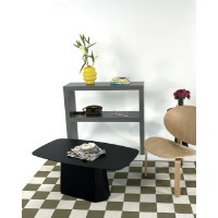Măsuţă cafea Hanah Home Lilyum Large Black imaginea #2 — magazin online Desire.md