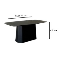Măsuţă cafea Hanah Home Lilyum Large Black imaginea #6 — magazin online Desire.md