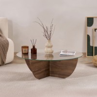 Măsuţă cafea Hanah Home Liya Venezia Walnut