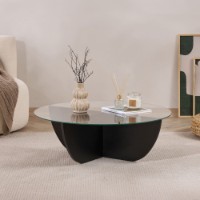 Măsuţă cafea Hanah Home Liya Wood Black