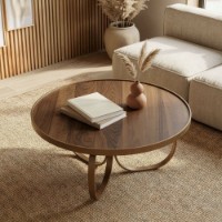 Журнальный столик Hanah Home Jupiter Walnut фото №2 — интернет-магазин Desire.md
