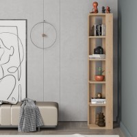 Стеллаж Hanah Home Nati Corner Sapphire Oak фото №2 — интернет-магазин Desire.md