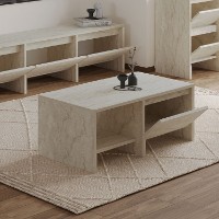 Măsuţă cafea Hanah Home Laris Travertine imaginea #4 — magazin online Desire.md