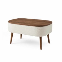 Măsuţă cafea Hanah Home Noya White imaginea #3 — magazin online Desire.md
