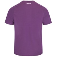 Tricou bărbătesc Head Performance T-Shirt Men M Lilac/X-Ray imaginea #2 — magazin online Desire.md