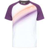 Tricou bărbătesc Head Performance T-Shirt Men S Lilac/X-Ray imaginea #1 — magazin online Desire.md