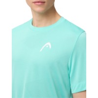 Tricou bărbătesc Head Pro T-Shirt Men XXL Turquoise imaginea #2 — magazin online Desire.md