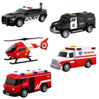 Set de mașini Wenyi Rescue (WY1109A-5)