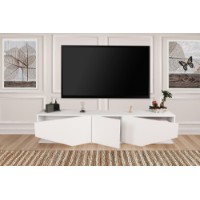 Comodă TV Hanah Home Inci White imaginea #3 — magazin online Desire.md
