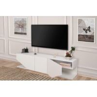 Comodă TV Hanah Home Inci White imaginea #4 — magazin online Desire.md