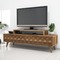 Comodă TV Hanah Home City Walnut