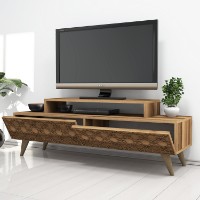 Comodă TV Hanah Home City Walnut imaginea #2 — magazin online Desire.md