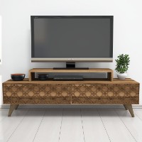 Comodă TV Hanah Home City Walnut imaginea #3 — magazin online Desire.md