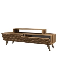 Comodă TV Hanah Home City Walnut imaginea #4 — magazin online Desire.md